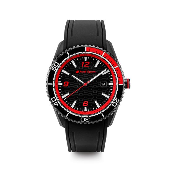 Audi Sport Watch - Mens (Black / Red)