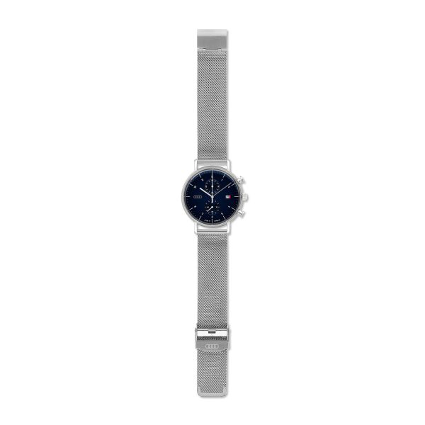 Audi Chronograph - Mens (Silver / Night Blue)