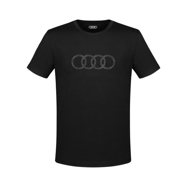 Rings T-Shirt - Mens (Black)