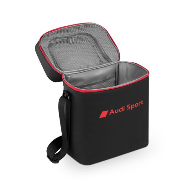 Audi Sport Cool Bag (Black / Red) Open