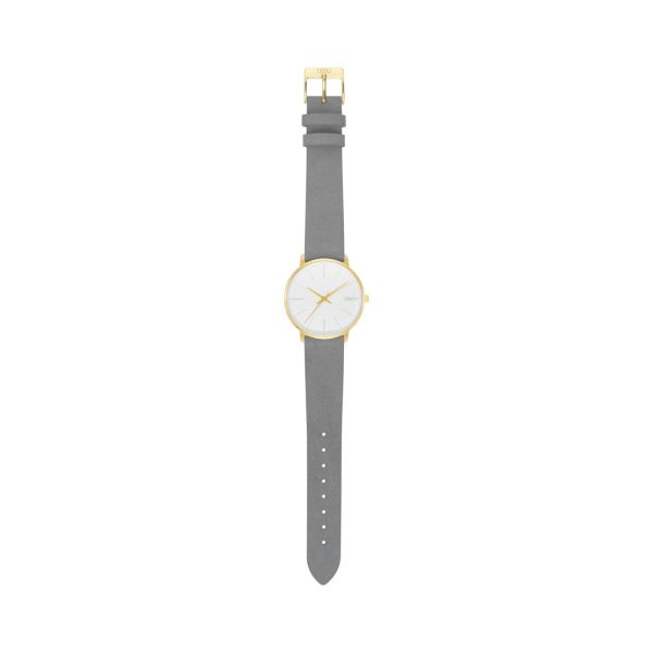 Audi Watch - Womens (Gold/White/Grey) Strap