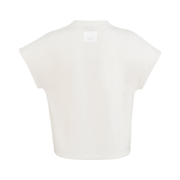 Audi T-Shirt - Womens (Creme) Back