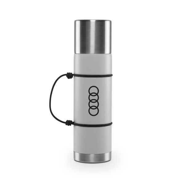 Audi Vacuum Bottle (Grey) Hero